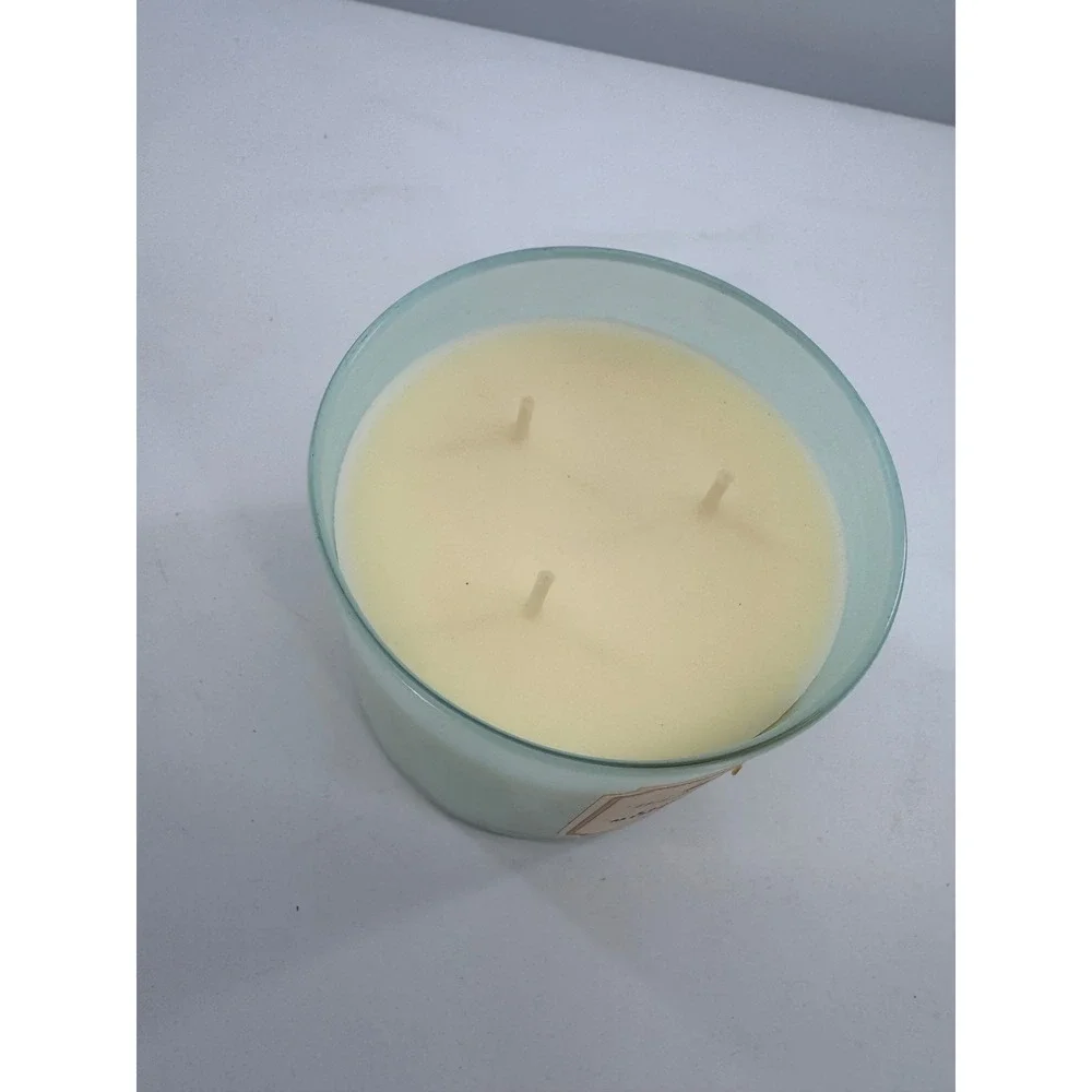 Bath & Body White Barn Lemon Mint Leaf 3-Wick Scented Candle 14.5 oz - Picture 5 of 7